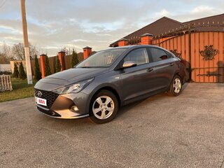 2021 Hyundai Solaris II Рестайлинг, серый, 1450000 рублей, вид 1