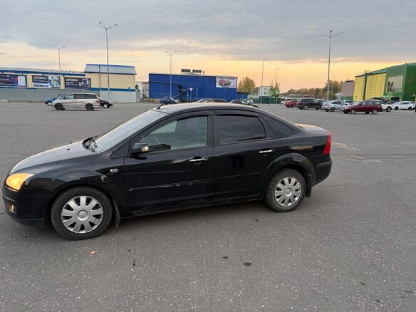 2007 Ford Focus II, чёрный - вид 5