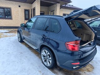 2007 BMW X5 3.0d II (E70), синий, 1590000 рублей, вид 3