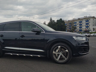 2017 Audi Q7 II (4M), синий, 3650000 рублей, вид 5