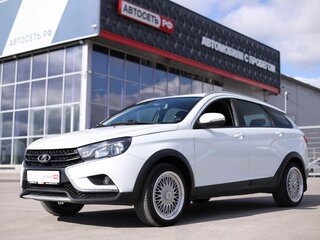 2019 Lada (ВАЗ) Vesta SW Cross I, белый, 1040000 рублей, вид 1