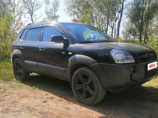 2005 Hyundai Tucson I, чёрный, 870000 рублей, вид 3