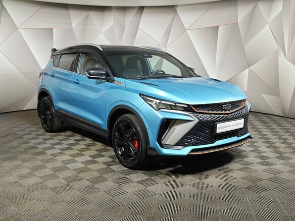 2024 Geely Coolray I Рестайлинг, синий - вид 2