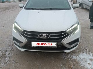2023 Lada (ВАЗ) Vesta I Рестайлинг (NG), белый, 1330000 рублей, вид 2