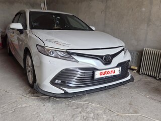 2019 Toyota Camry VIII (XV70), белый, 3600000 рублей, вид 1
