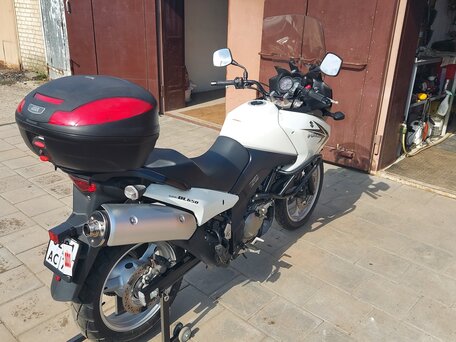 2011 Suzuki V-Strom DL 650, белый, 700000 рублей, вид 2