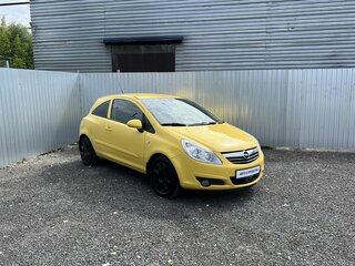 2007 Opel Corsa D, жёлтый, 210000 рублей, вид 5