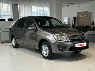 2017 Lada (ВАЗ) Granta I, коричневый, 460000 рублей, вид 4