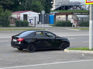 2021 Lada (ВАЗ) Vesta I, чёрный, 849999 рублей, вид 3