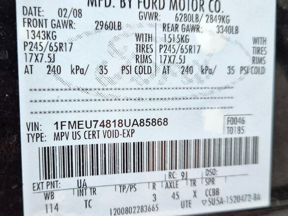 2008 Ford Explorer IV, чёрный, 995000 рублей - вид 39