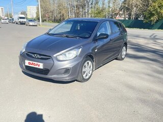 2012 Hyundai Solaris I, чёрный, 760000 рублей, вид 2