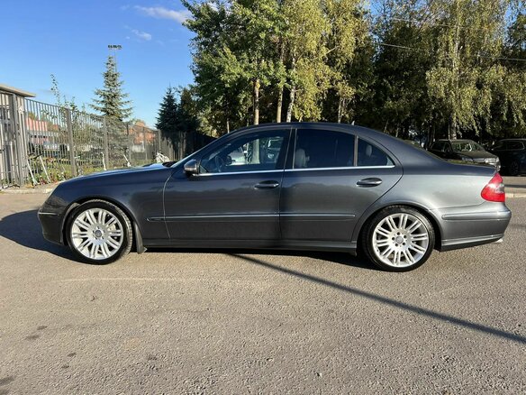 2008 Mercedes-Benz E-Класс 280 III (W211, S211) Рестайлинг, серый, 1399000 рублей - вид 1