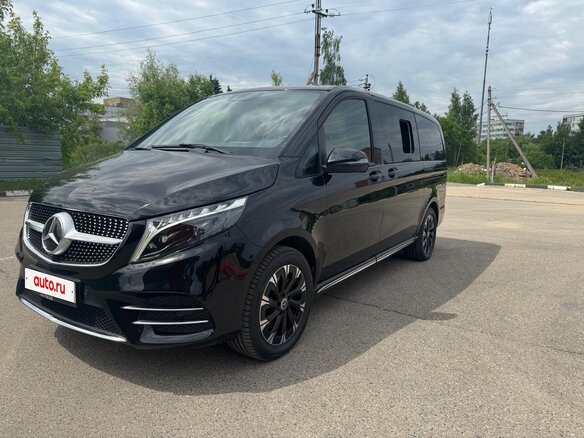 2023 Mercedes-Benz V-Класс 300 d компактный III (W447) Рестайлинг, чёрный - вид 15