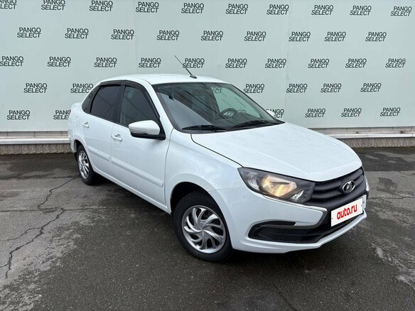 2021 Lada (ВАЗ) Granta I Рестайлинг, белый, 620000 рублей - вид 2