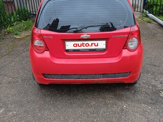 2008 Chevrolet Aveo I Рестайлинг, красный, 310000 рублей, вид 4