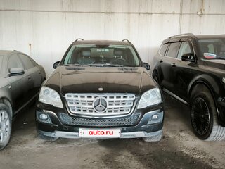 2009 Mercedes-Benz M-Класс 320 II (W164) Рестайлинг, чёрный, 950000 рублей, вид 2