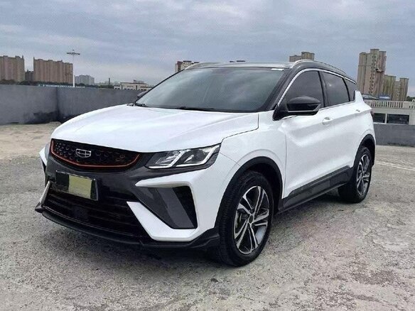 2022 Geely Binyue I Рестайлинг, белый, 1420000 рублей