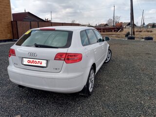 2009 Audi A3 II (8P) Рестайлинг 2, белый, 650000 рублей, вид 2