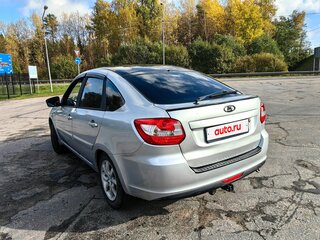 2015 Lada (ВАЗ) Granta I, серебристый, 490000 рублей, вид 1
