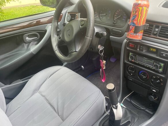 1998 Rover 400 II (HH-R), синий - вид 4