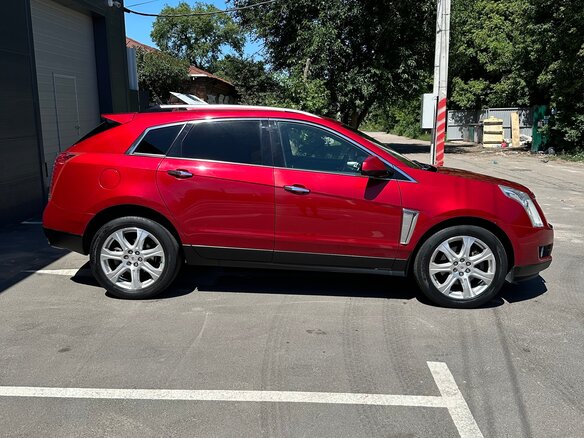 2014 Cadillac SRX II Рестайлинг, красный, 1550000 рублей - вид 2