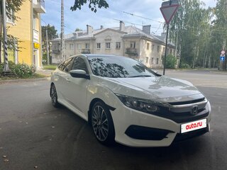 2018 Honda Civic X, белый, 1550000 рублей, вид 2