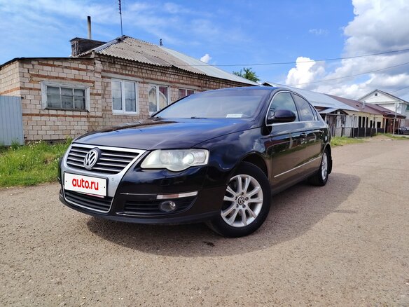 2010 Volkswagen Passat B6, чёрный, 715000 рублей