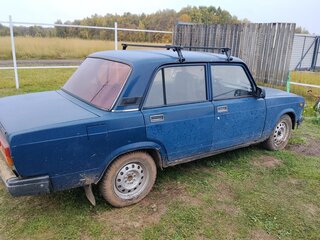 2007 Lada (ВАЗ) 2107, синий, 95000 рублей, вид 2