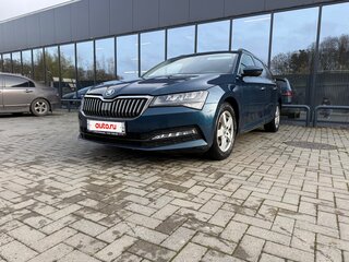 2020 Skoda Superb III Рестайлинг, синий, 2170000 рублей, вид 1
