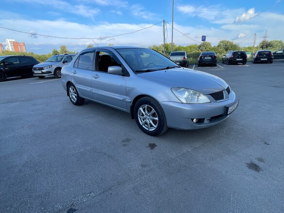 2006 Mitsubishi Lancer IX Рестайлинг, серебристый, 320000 рублей - вид 8
