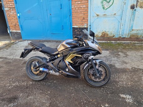 2017 Kawasaki ER-4F (Ninja 400R), чёрный, 390000 рублей, вид 5