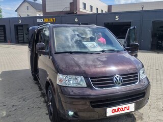 2007 Volkswagen Multivan T5, коричневый, 1700000 рублей, вид 2