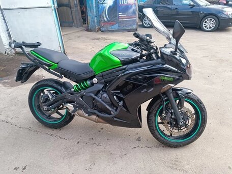 2015 Kawasaki Ninja 650, зелёный, 470000 рублей, вид 3