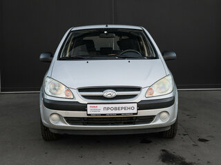 2007 Hyundai Getz I Рестайлинг, серебристый, 495000 рублей, вид 2