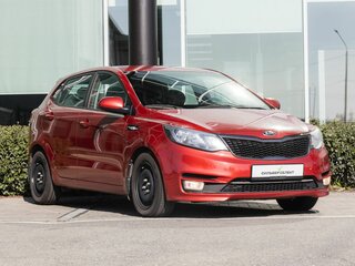 2016 Kia Rio III Рестайлинг, красный, 1110000 рублей, вид 5