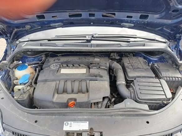 2007 Volkswagen Golf Plus I, синий, 490000 рублей - вид 7