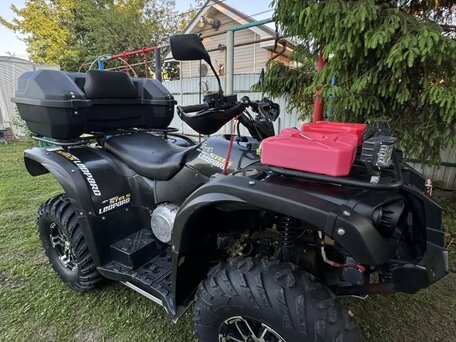 2016 Stels ATV-600YL Леопард, чёрный, 490000 рублей, вид 2