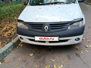 2006 Renault Logan I, белый, 285000 рублей, вид 1