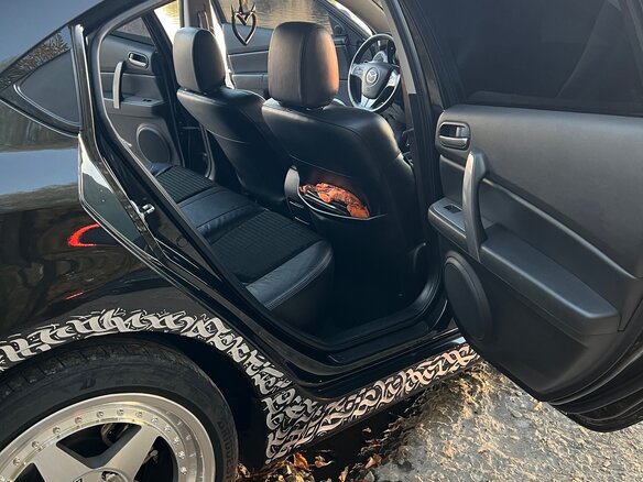 2008 Mazda 6 II (GH), чёрный, 1150000 рублей - вид 11