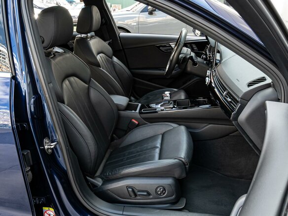 2020 Audi A4 40 TFSI V (B9) Рестайлинг, синий, 3090000 рублей - вид 7
