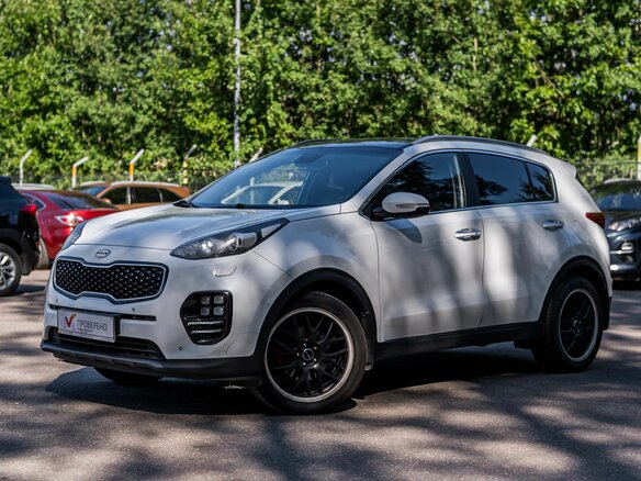 2018 Kia Sportage IV, белый