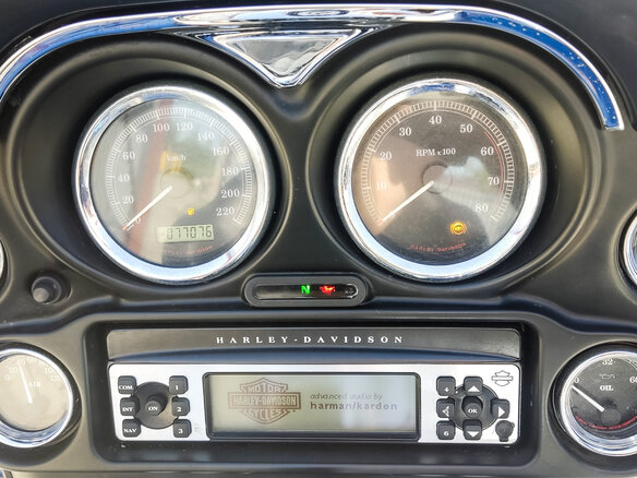 2008 Harley-Davidson Electra Glide, синий, 775000 рублей - вид 24