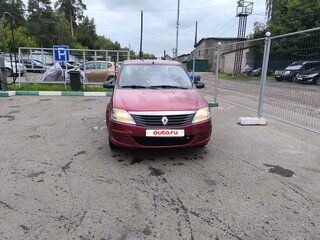 2010 Renault Logan I Рестайлинг, красный, 150000 рублей, вид 2