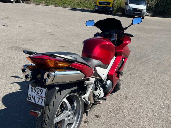 2005 Honda VFR 800, красный, 430000 рублей - вид 6