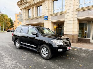 2009 Toyota Land Cruiser 200 Series, чёрный, 3450000 рублей, вид 3