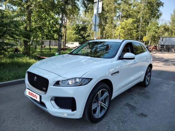 2016 Jaguar F-Pace I, белый