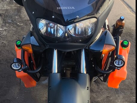 1999 Honda XL1000V Varadero, чёрный, 450000 рублей, вид 1