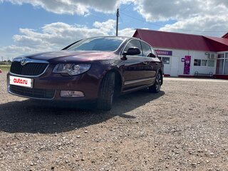 2009 Skoda Superb II, пурпурный, 1100000 рублей, вид 3