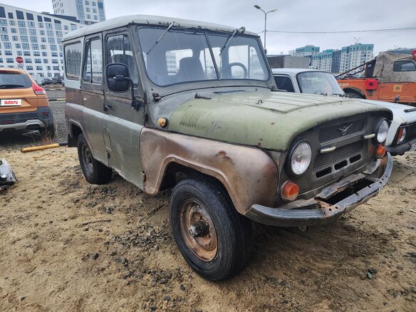 1989 УАЗ 3151, зелёный, 150000 рублей