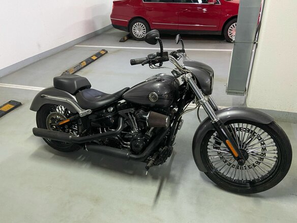 2015 Harley-Davidson Breakout, серый, 3000000 рублей